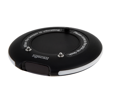Schwarzer Syscall Gästepager GP-100R